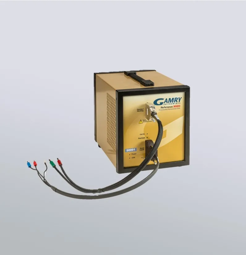Gamry Reference 3020 Potentiostat/Galvanostat/ZRA anschlussfertig für LabView, Python, VBA, PowerShell, C++, C# und VB.NET incl. schwebende Masse (galv. Trennung von der Schutzerdung)